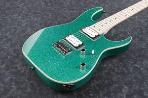 1609222182393-Ibanez RG421MSP-TSP RG Standard Turquoise Sparkle Electric Guitar2.jpg